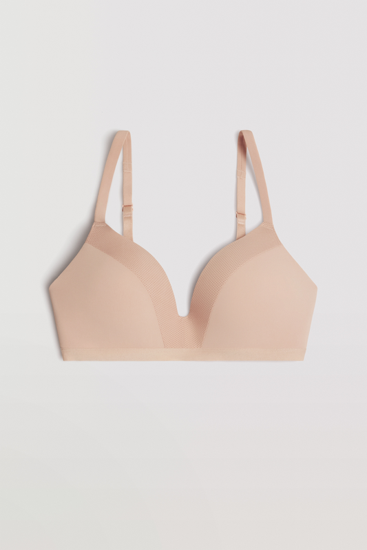 sujetador sin aros con relleno 10118