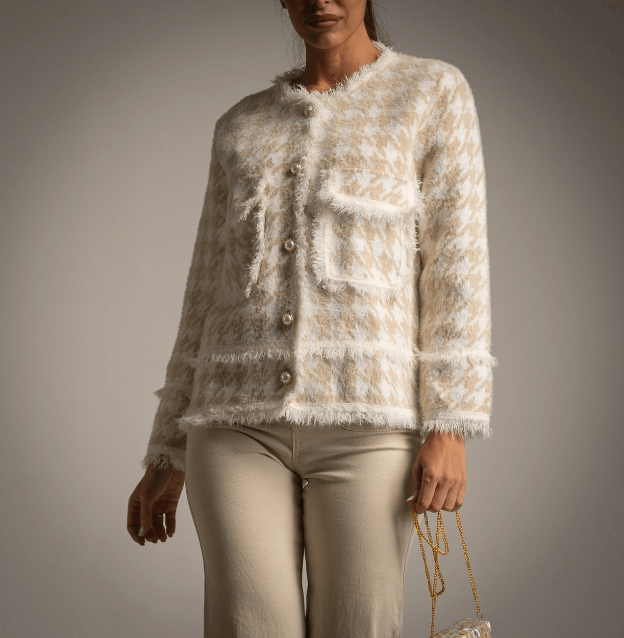 Jaqueta Tweed