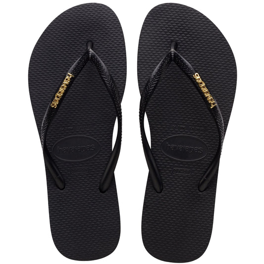 Havaianas Slim Logo Metallic