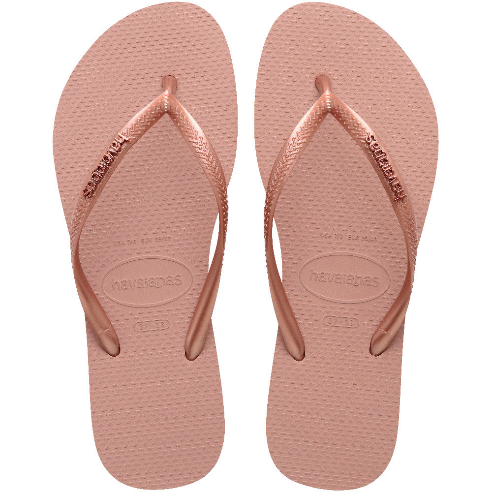 Havaianas Slim Logo Metálico