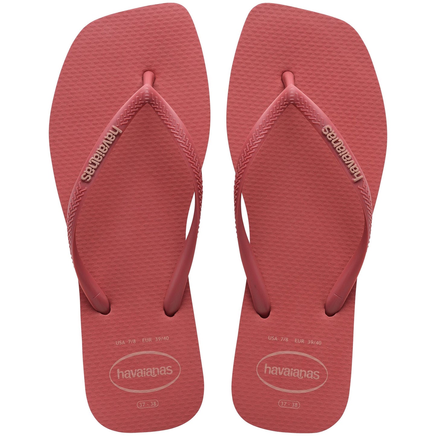 Ventana emergente con el logotipo cuadrado de Havaianas