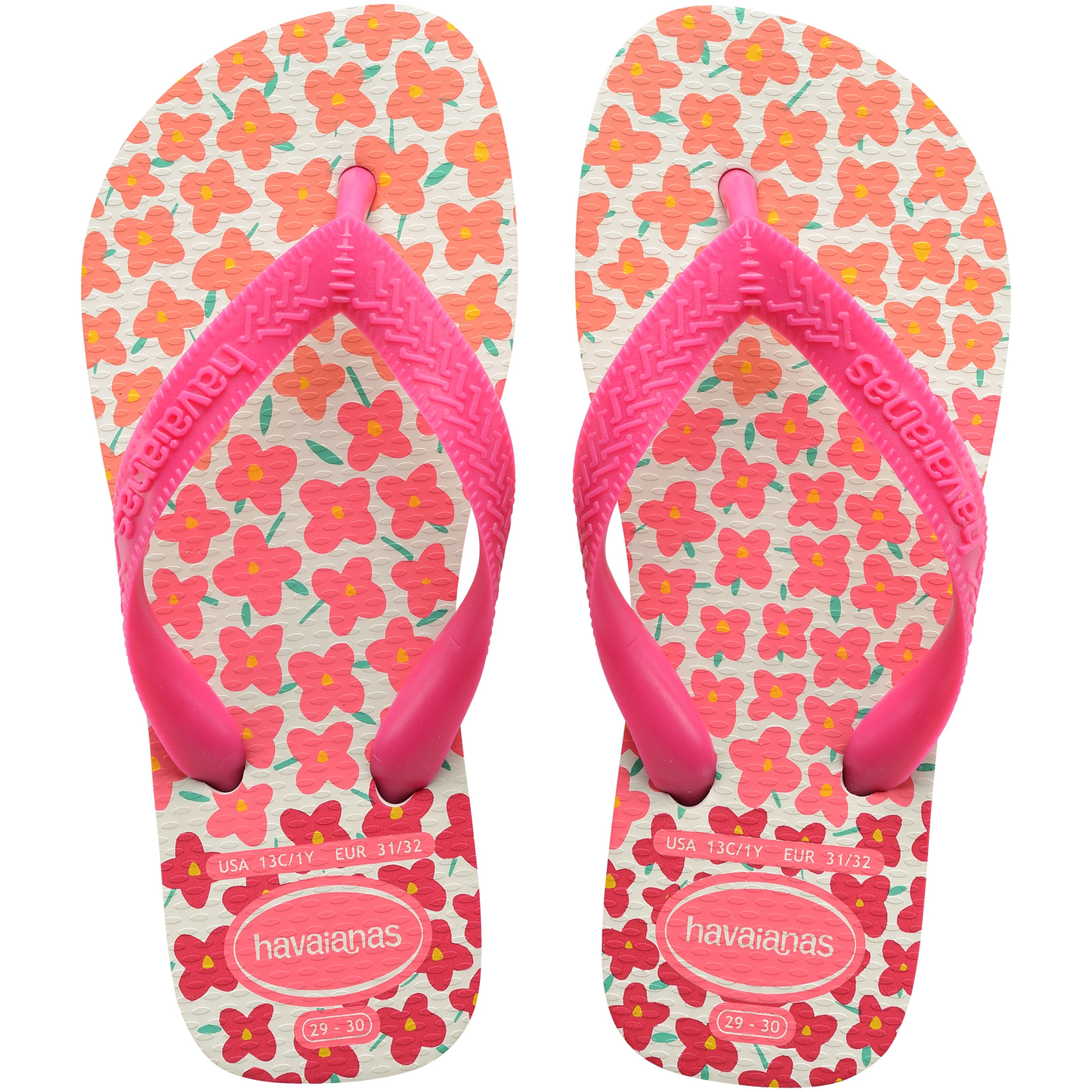 Havaianas Niños Flores